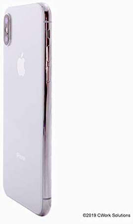 Apple iPhone X, 64GB, Space Gray - Fully Unlocked (Renewed)