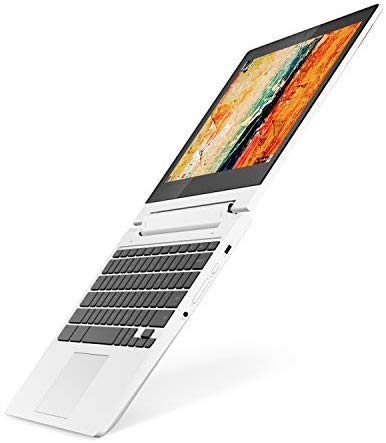 Lenovo Chromebook C330 2-in-1 Convertible Laptop, 11.6-Inch HD (1366 x 768) IPS Display, MediaTek MT8173C Processor, 4GB LPDDR3, 64 GB eMMC, Chrome OS, 81HY0000US, Blizzard White