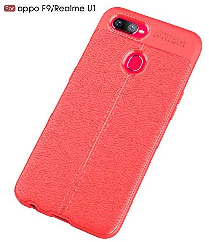 TiHen Oppo R11s Case, 360 Degree Protection [with Tempered Glass Screen Protector] Premium Leather Case Slim Fit Phone Cover Protective Skin Case for Oppo R11s- Blue